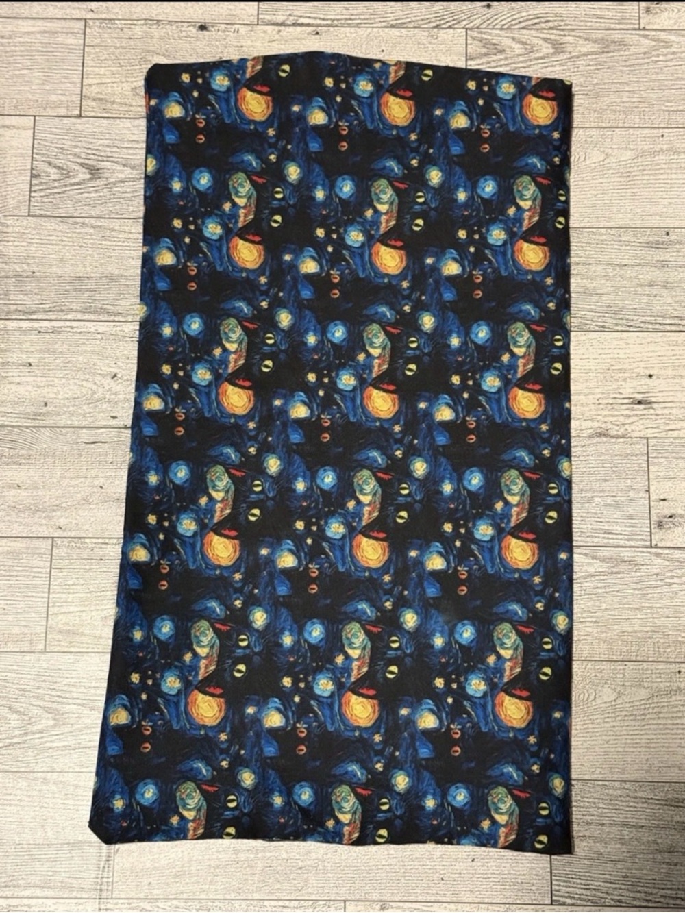 Starry Night Cats & Kittens Microwave Corn Heating Bag / Cool Pad